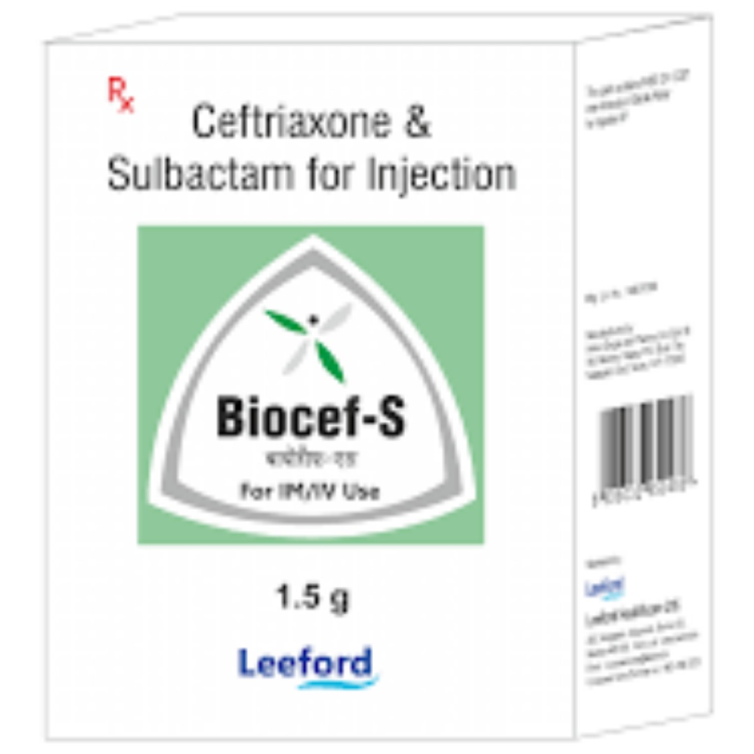 Biocef S 1.5gm Injection